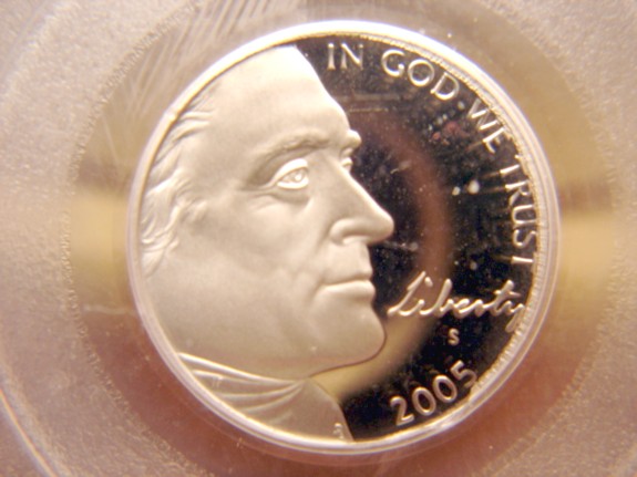 2005-S-Jefferson-Nickel-PCGS-PR-69-DCAM-Westwaters-Edge-&-Rim?